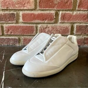 Maison Margiela White Leather Sneakers 39